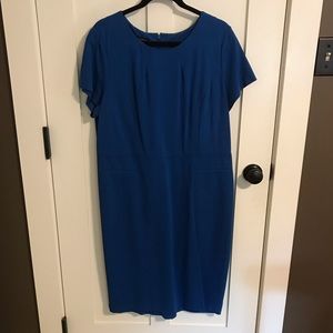 Talbots Blue Shift Dress